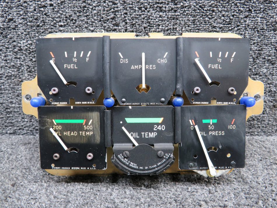 0007-00553 Cessna T207 Instrument Gauge Cluster