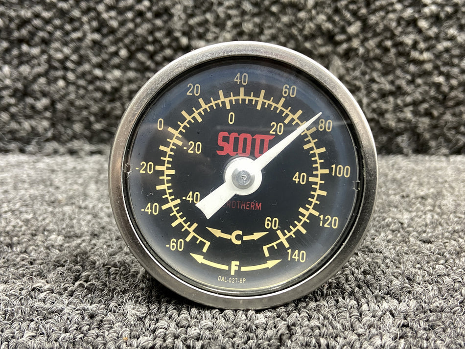 S1322-1 (Use: C668507-0101) Scott Outside Air Temperature Indicator