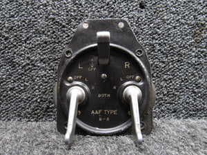 Briggs Stratton WWII Aircraft AAF Type B-5 Magneto Switch (B24, B25, C45, DC3)