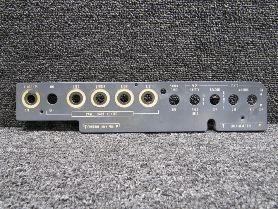 6518174-1 Astronics Corp Lighted Control Panel Assembly