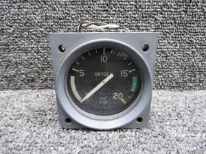 40-480-0101 (Alt: C668512-0101) Aerosonic Corp Oxygen Pressure Indicator