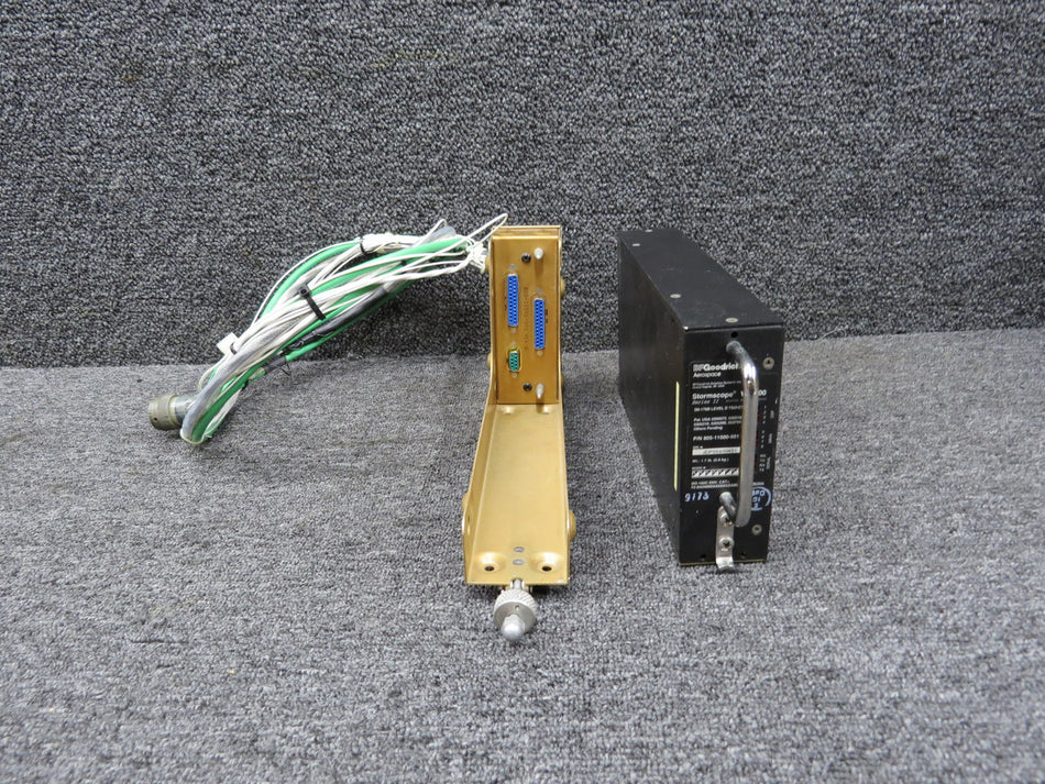 805-11500-001 BF Goodrich WX-500 Stormscope Processor with Tray