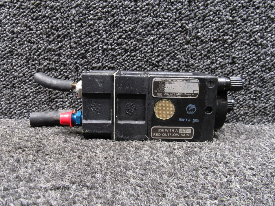 130398-3 Airesearch Series 1 Outflow Controller Valve