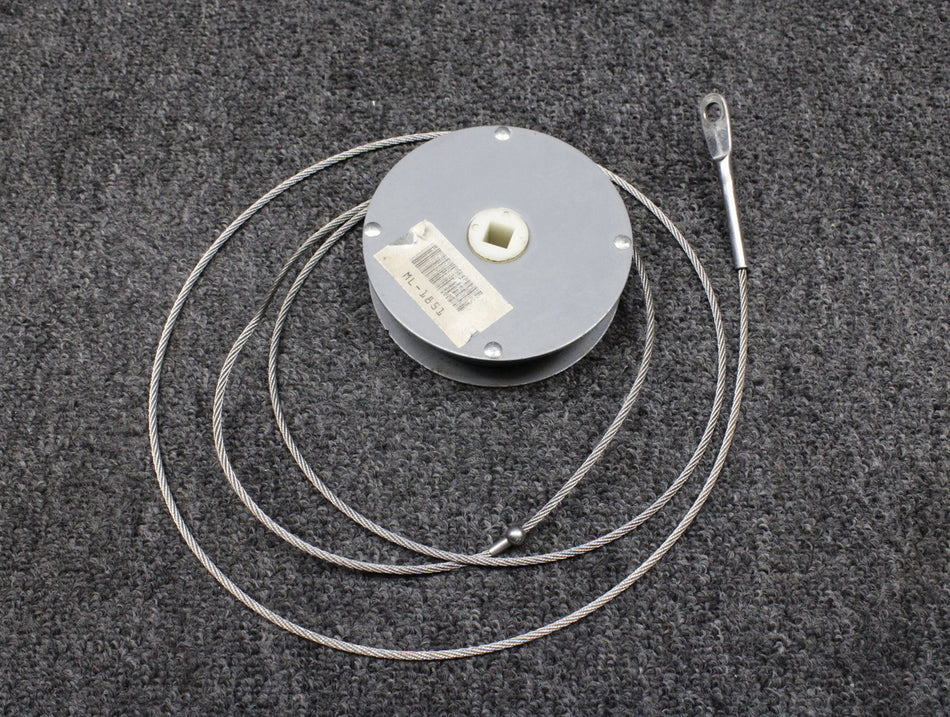 89570-803 Piper PA46-310P Cabin Door Aft Cable and Reel Assembly