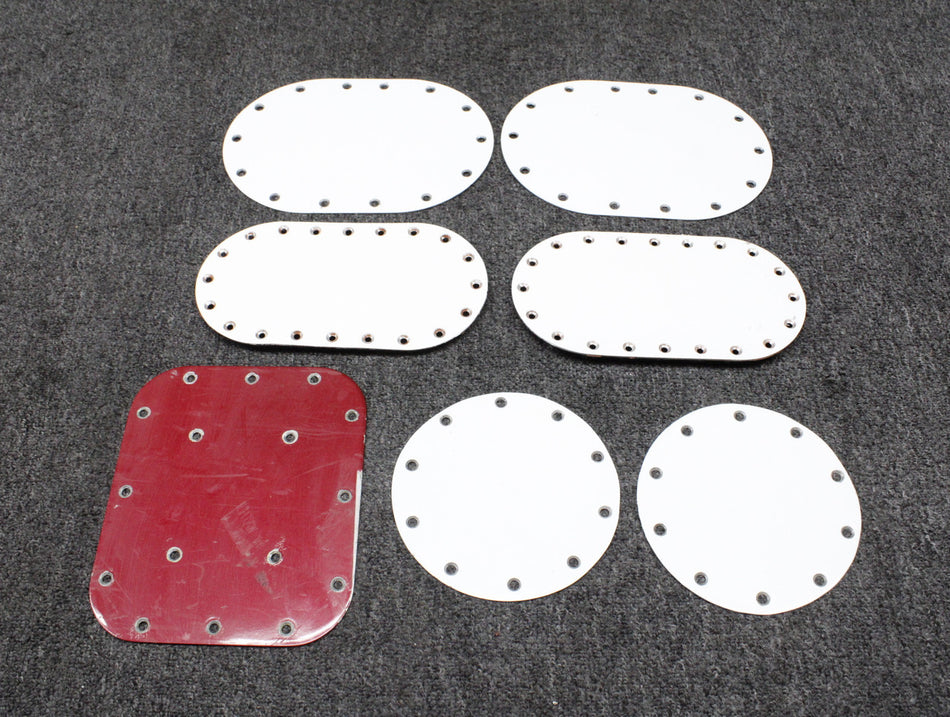 Piper PA46-310P Wing Inspection Cover Plate Set of 7
