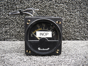 A-1158-11 (Alt: 58-380051-11) Hickok Fuel Quantity Indicator Lighted (13V, Core)