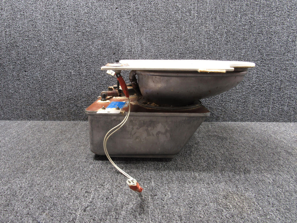 15500-001 Monogram Industries Toilet Assembly with Cover and Pump (24V)