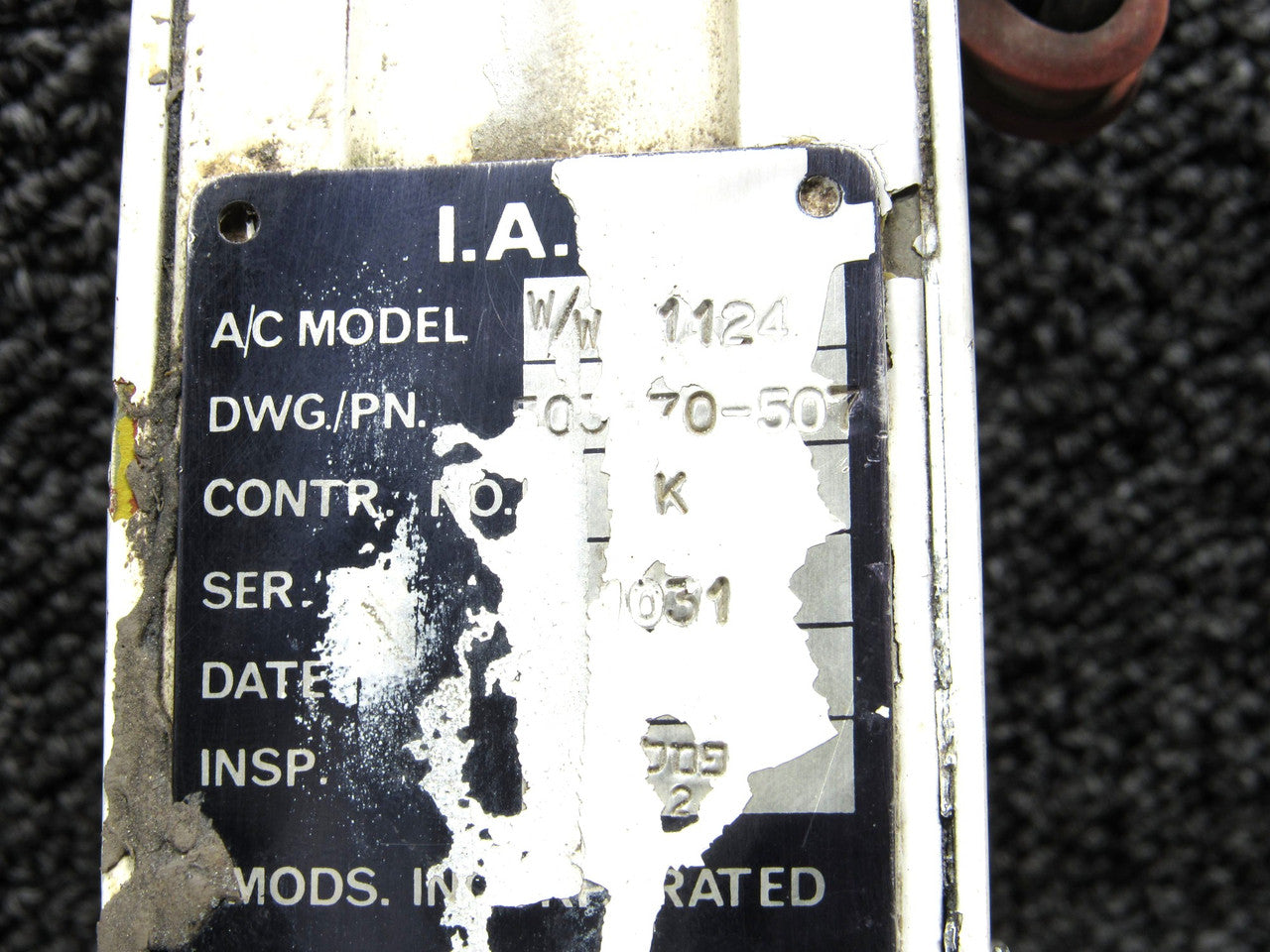503570-507 IAI 1124 LH Gear Box Compactor – BAS Part Sales