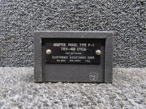 1PA1000 Electronic Assistance Corp P-1 Phase Adapter (Volts: 115, Cycles: 400)