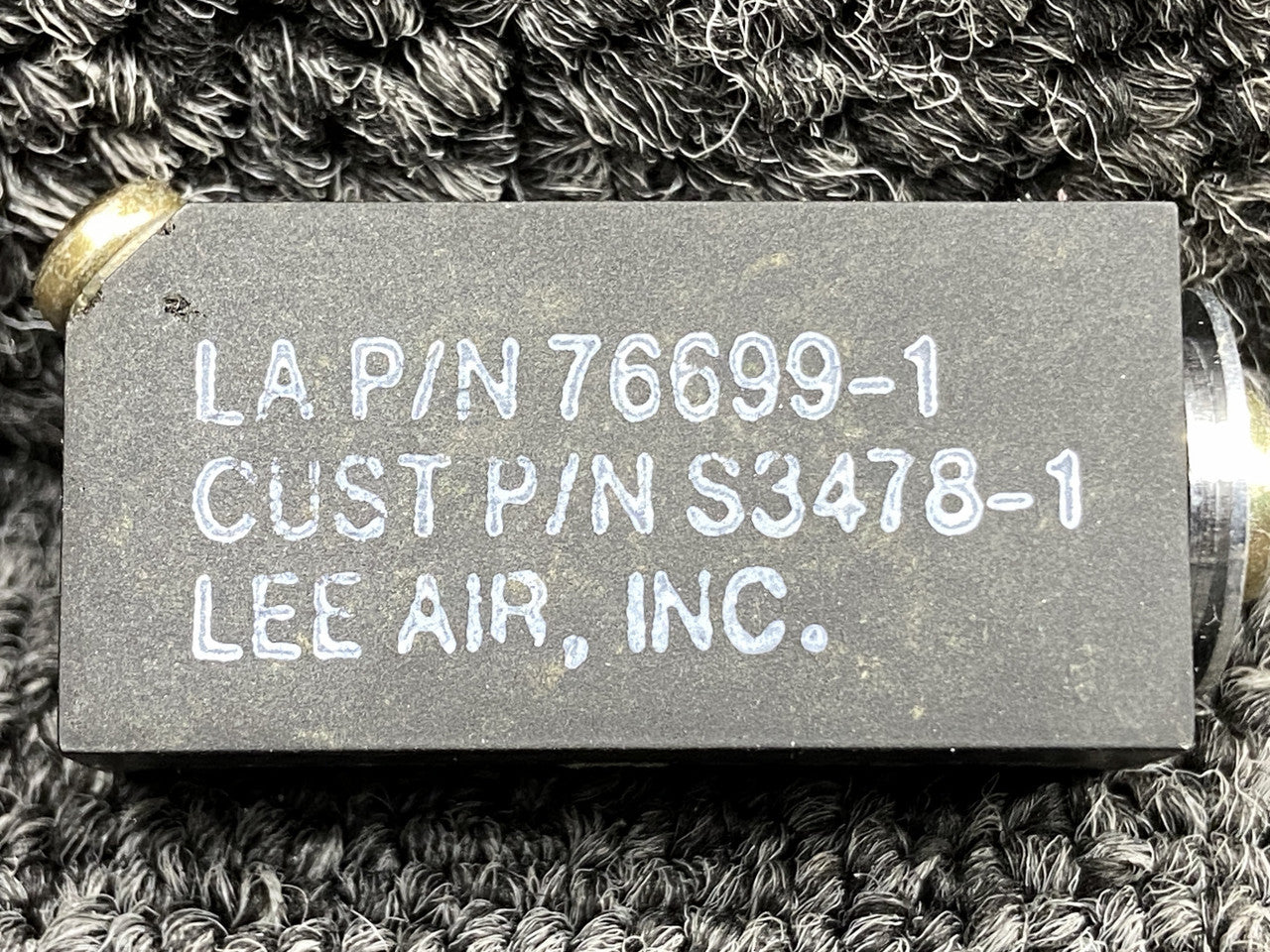 user_46de1dadページ 76699-1 (Use: S3478-1) Lee Air Audio Block – BAS Part Sales