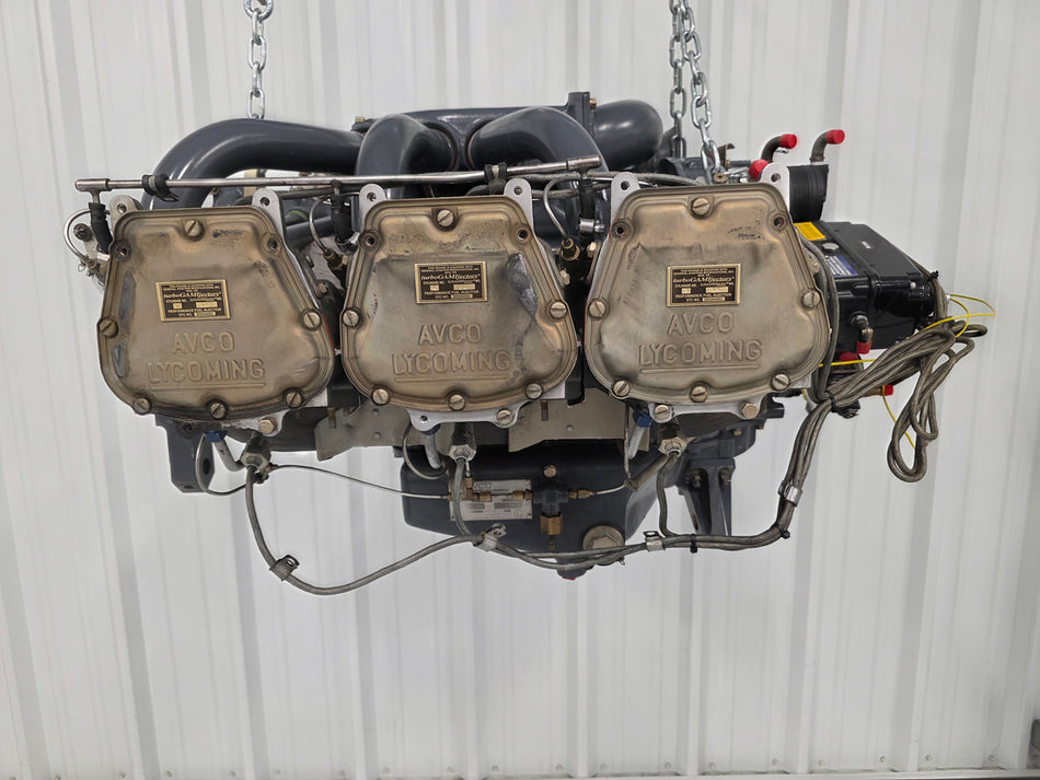 Lycoming TIO-540-V2AD Engine, 298 Hours SMOH (Cessna P210N Javelin Conversion)