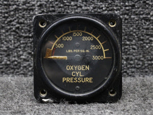 AW-1-7-8-27-KF2 US Gauge High Pressure Oxygen Indicator