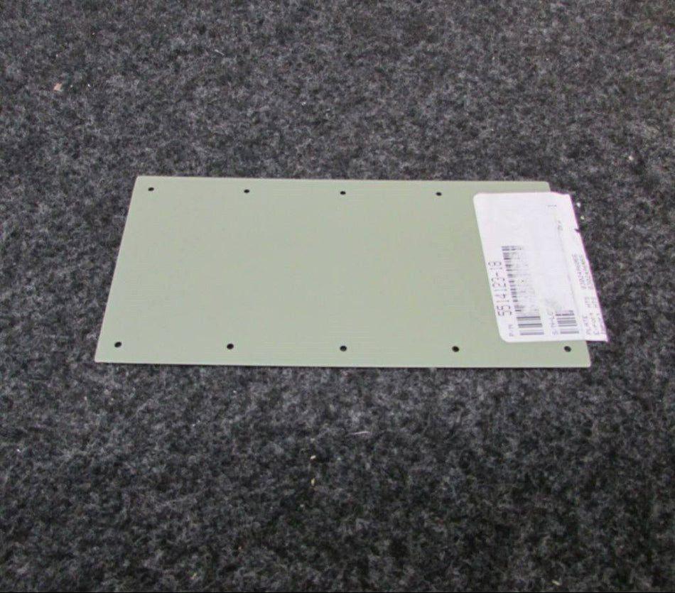 5514123-18 Cessna Plate with 8130-3 (New Old Stock) (M17)