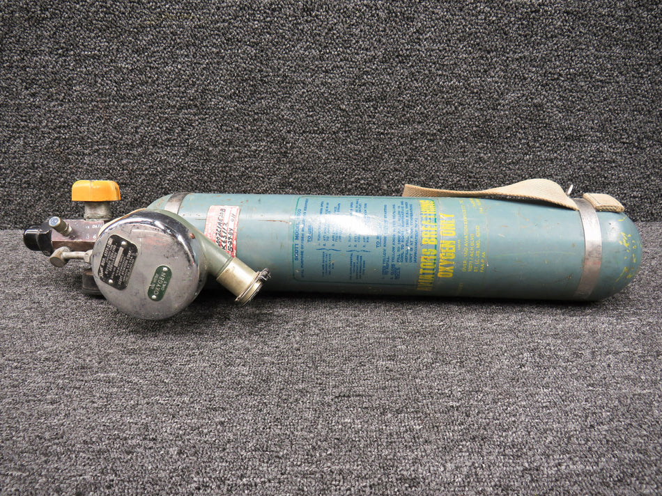 5600, 5600-2C1A-E20B, 6379-2D Scott Oxygen Bottle with Regulators (Core)