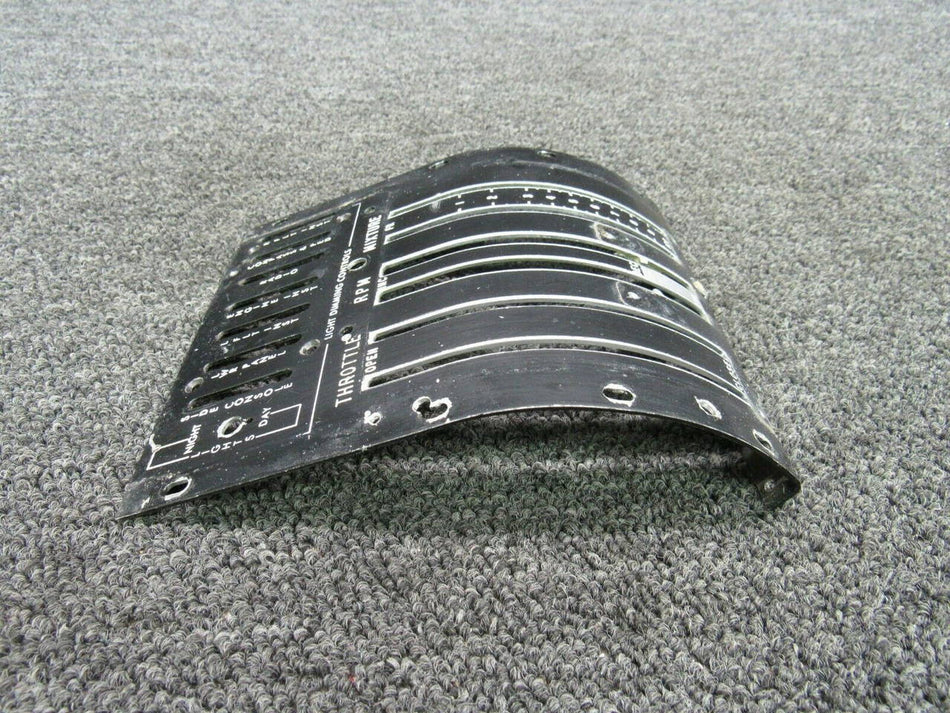5111572-1 (Use: 5111572-10) Cessna 421B Quadrant Cover Assembly (Extra Holes)