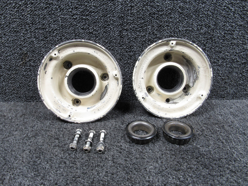 9541898, 954189 Goodyear 5.00-5 Nose Landing Gear Wheel Assembly