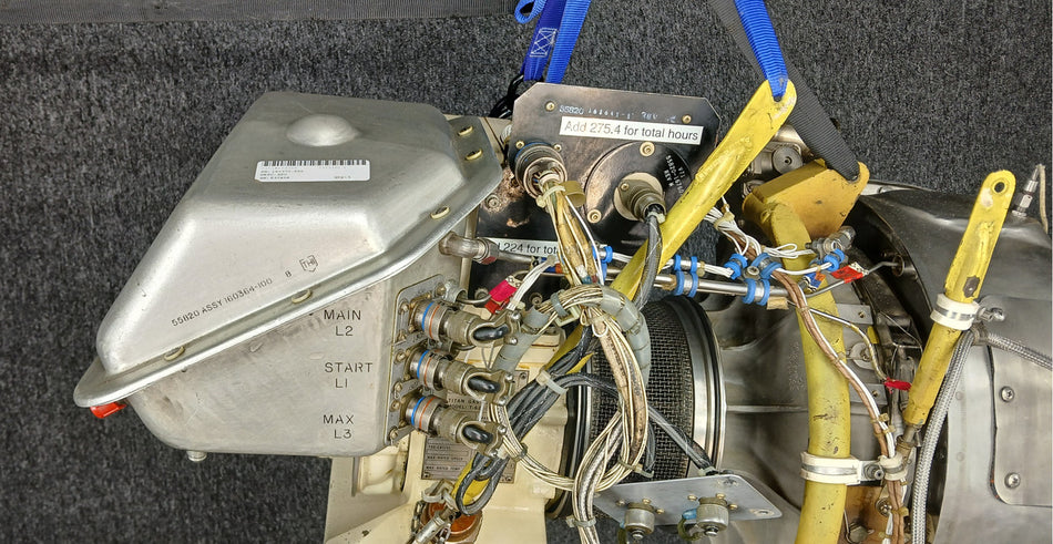 160370-200 Sundstrand Titan T-62T-40C7A APU Gas Turbine with Logs
