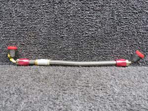 00624-AS202T340Z100A Aeroquip Steel Braid Hose Assembly Size 4
