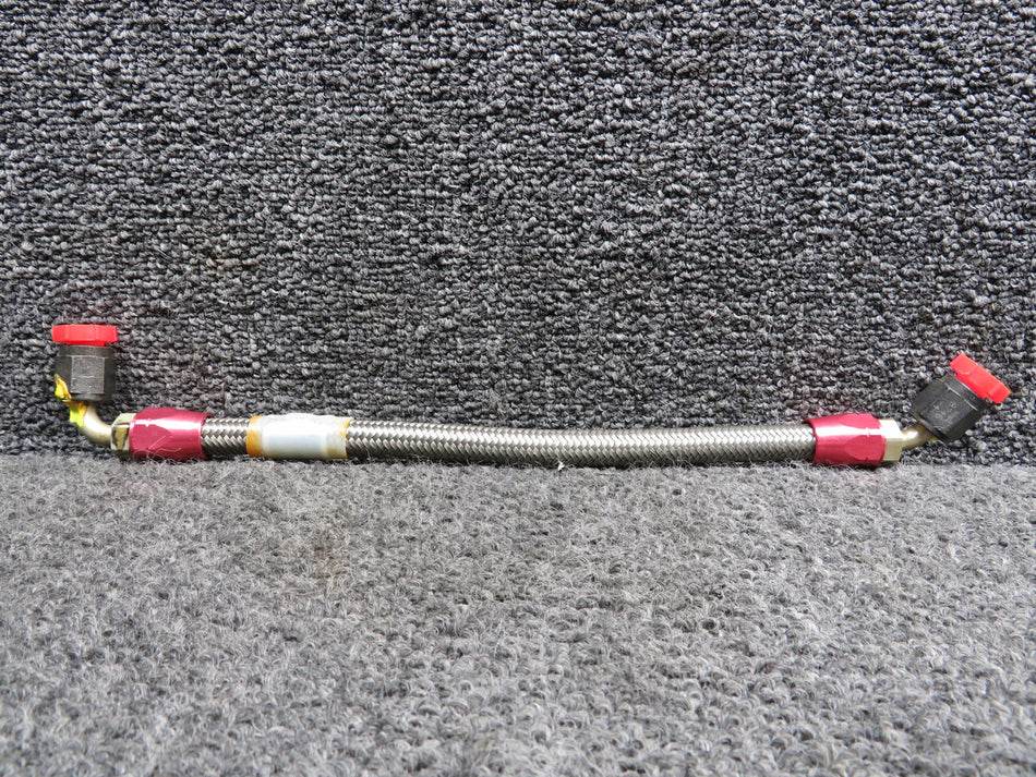 00624-AS202T340Z100A Aeroquip Steel Braid Hose Assembly Size 4