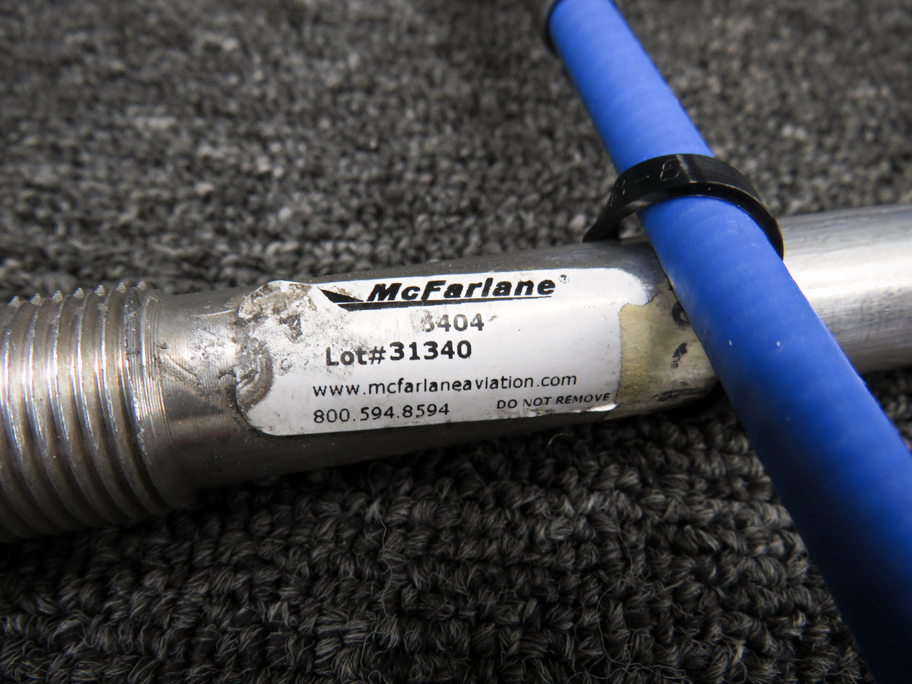 6404-1 (Alt: 565-548-041) McFarlane Vernier Mixture Control Cable