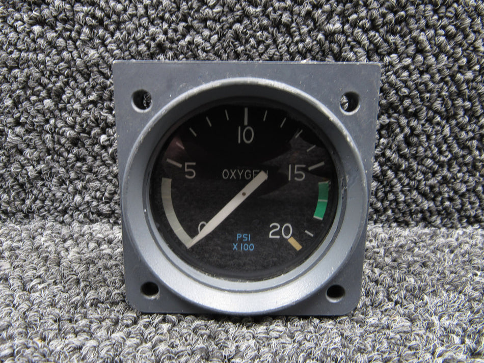 C668512-0101 (Alt: 40-480-0101) Cessna Oxygen Gauge Assembly