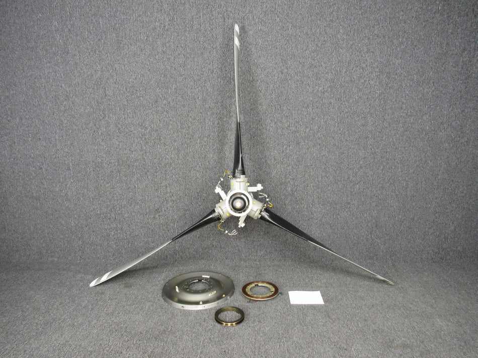 HC-B3TN-3B Hartzell 3-Blade Propeller Assy with Logs