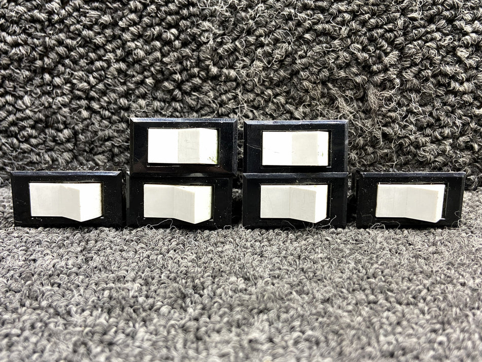 S2160-1 (Use: TA201-TW-B) Carling Rocker Switch Set of 6