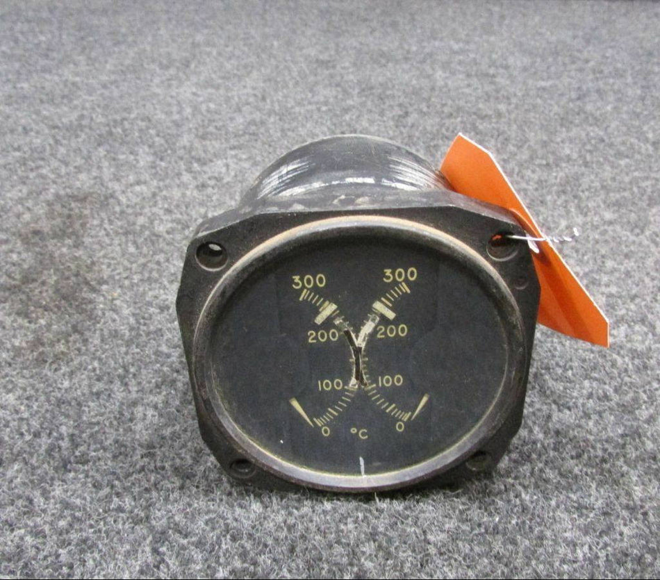 202-2F1F-A Edison Temperature Indicator (Volts: 12/24) BAS Part Sales | Airplane Parts