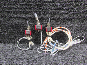 7201 C&K Toggle Switch, Set of 3