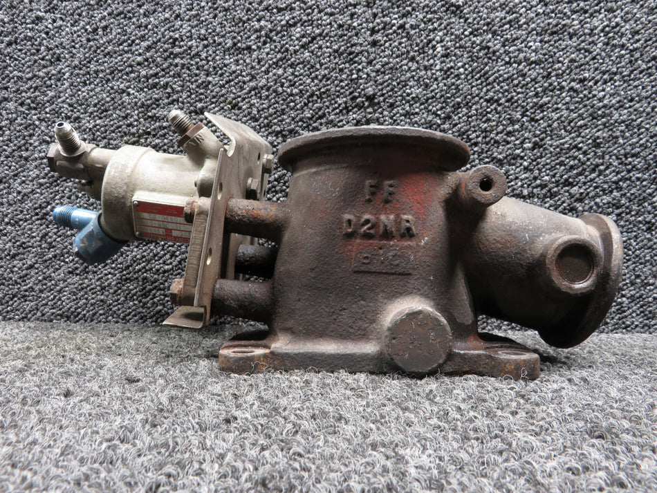 470830-20 (Alt: C165006-0402) Garrett AID Wastegate and Actuator Valve Assy