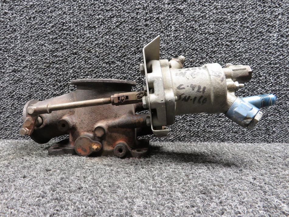 470830-20 (Alt: C165006-0402) Garrett AID Wastegate and Actuator Valve Assy