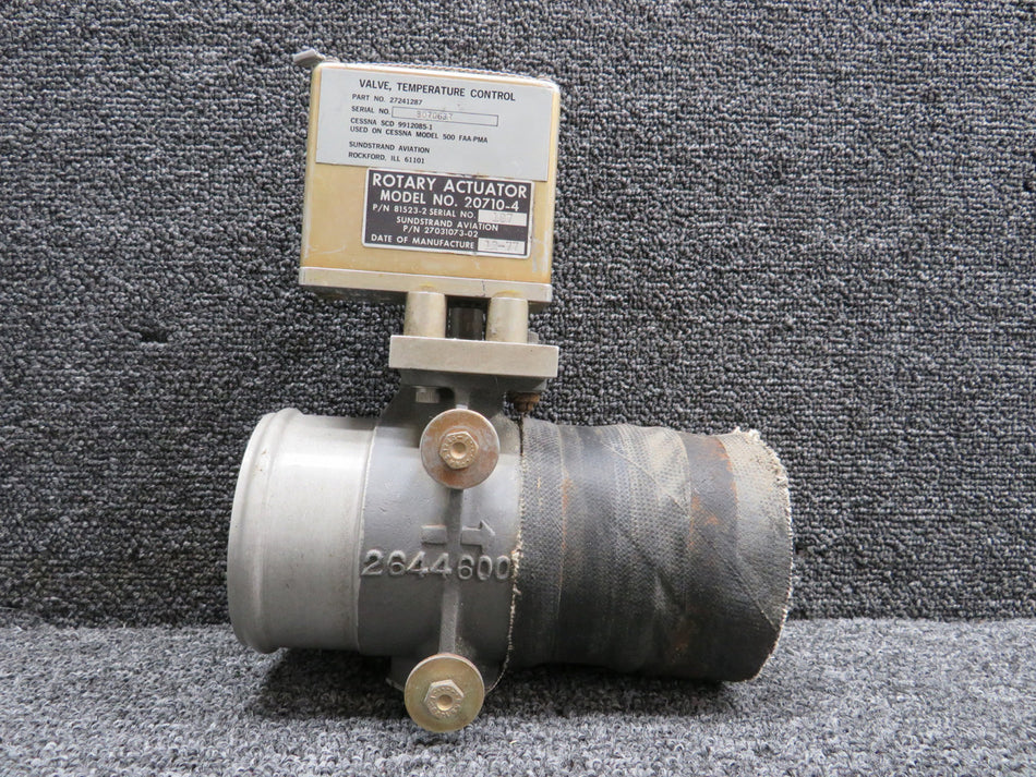 27241287 (Alt: 9912085-1) Sundstrand Aviation Temperature Control Valve