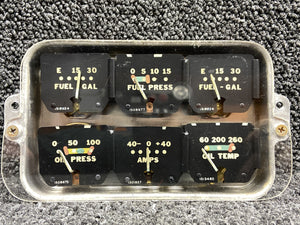 765-905 Piper PA24-250 Instrument Gauge Cluster Assembly