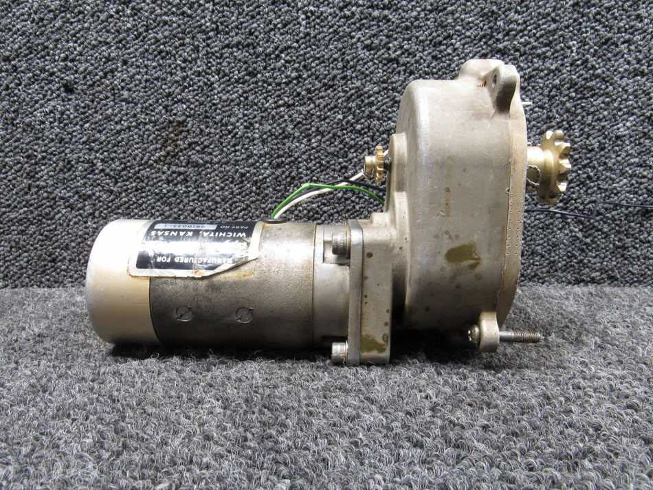 5565175-38 Cessna C-501 Flap Gear Box with D.C. Motor (28V, 13A)