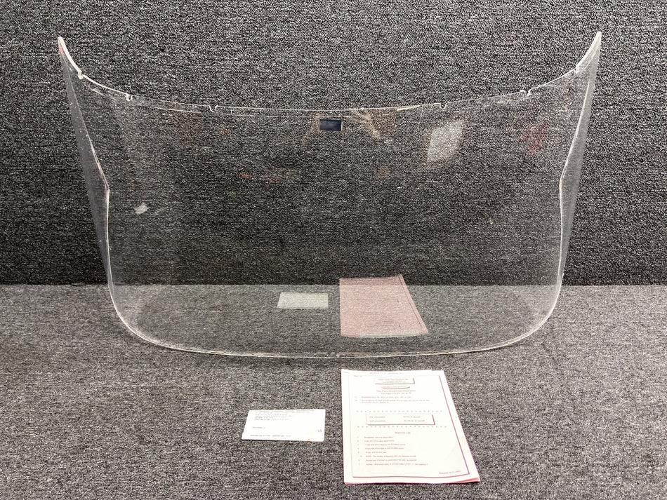 W-2051-250 Great Lakes Aero Aftermarket One Piece Windshield with STC