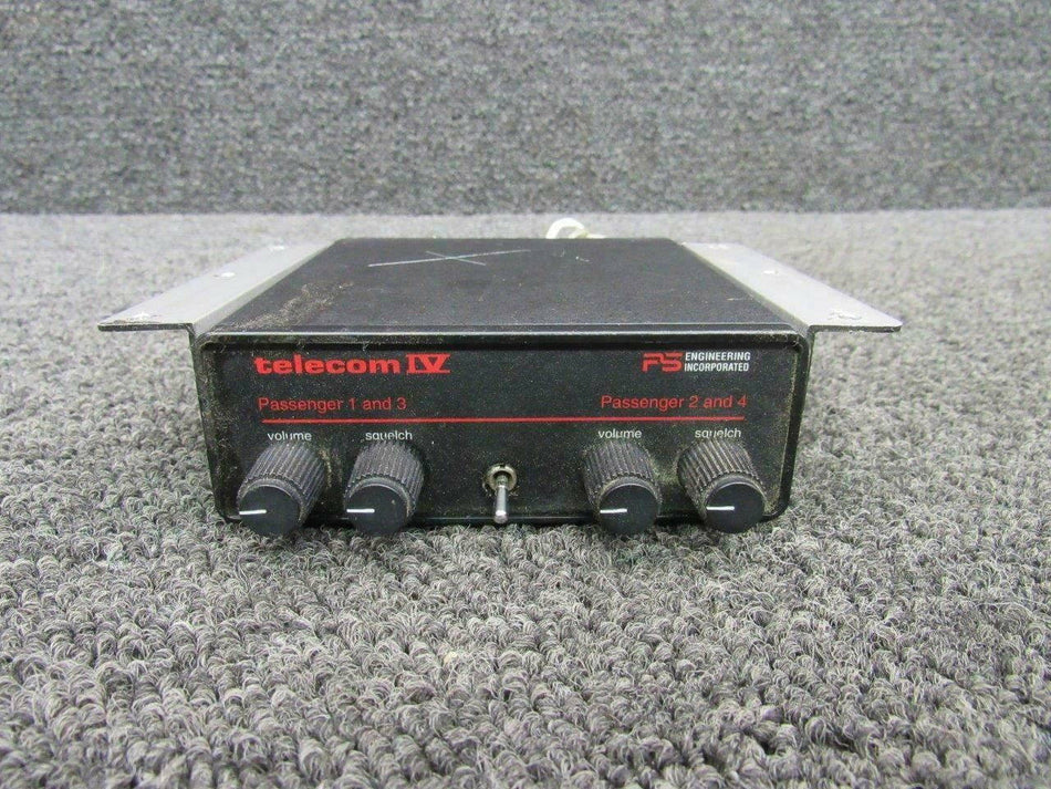 PS Engineering Telecom IV Radio Panel Intercom (Volts: 14) BAS Part Sales | Airplane Parts