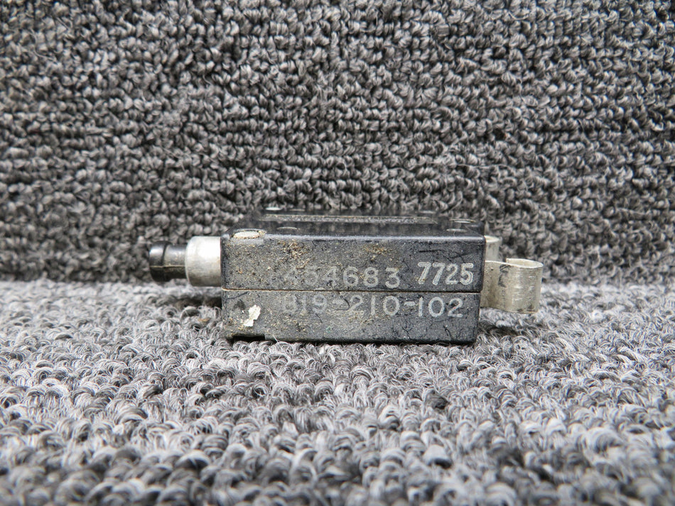819-210-102 (Alt: 454-683) AMF-Wood Electric Push Breaker Switch (Amps: 10)