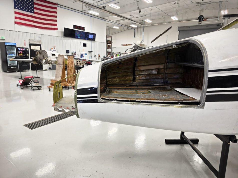 Beechcraft B-60 Fuselage with Data Tag and Log Books