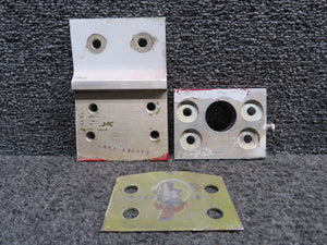 210067-009, 210067-007 Mooney M20J Main Gear Attach Bracket with Fitting LH