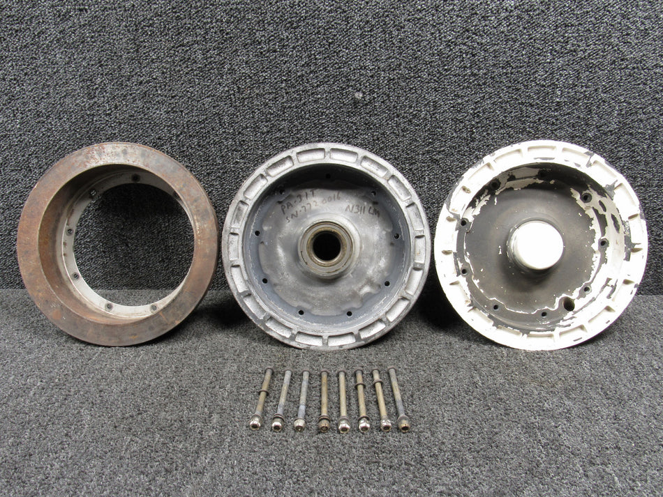 40-106 Cleveland 6.50x10 Main Wheel Assembly with Disc