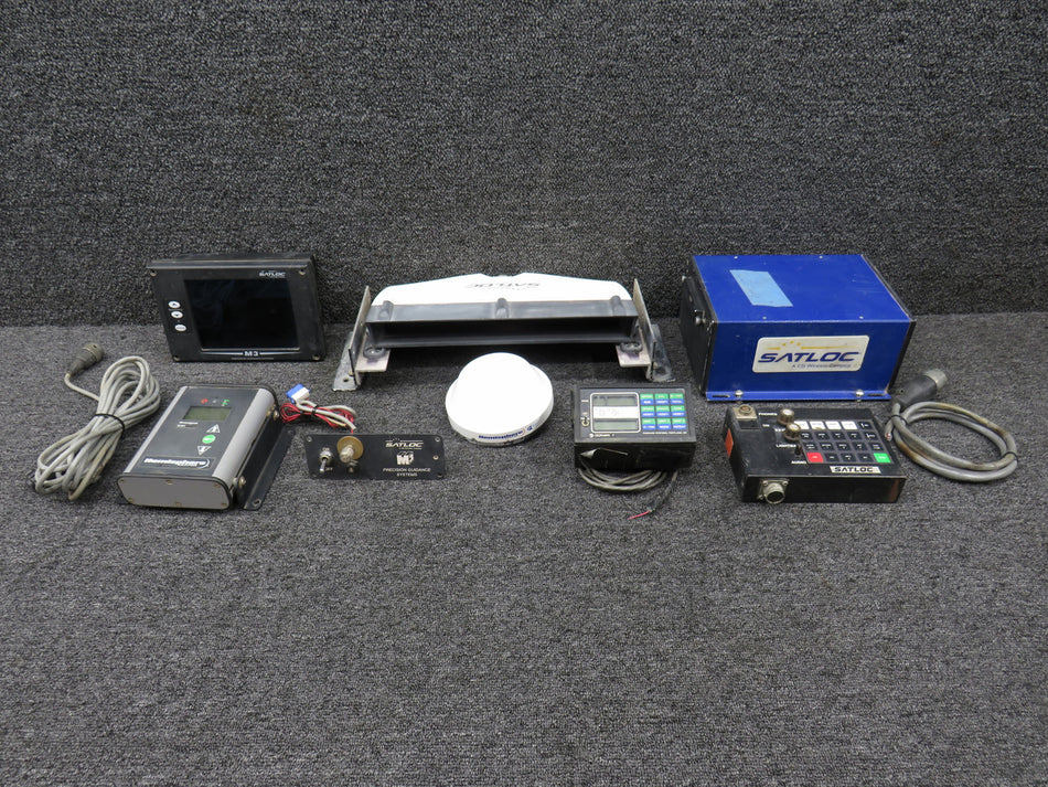 Satloc Precision Guidance System with CPU, Lightbar, Keypads and Antenna