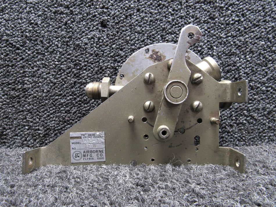 1H13-13 Airborne Fuel Valve Assembly LH (Less Strainer)