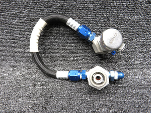 170089-00(Alt. 1024000) BE Aerospace Oxygen Outlet Valve Assembly (5-100 PSI)