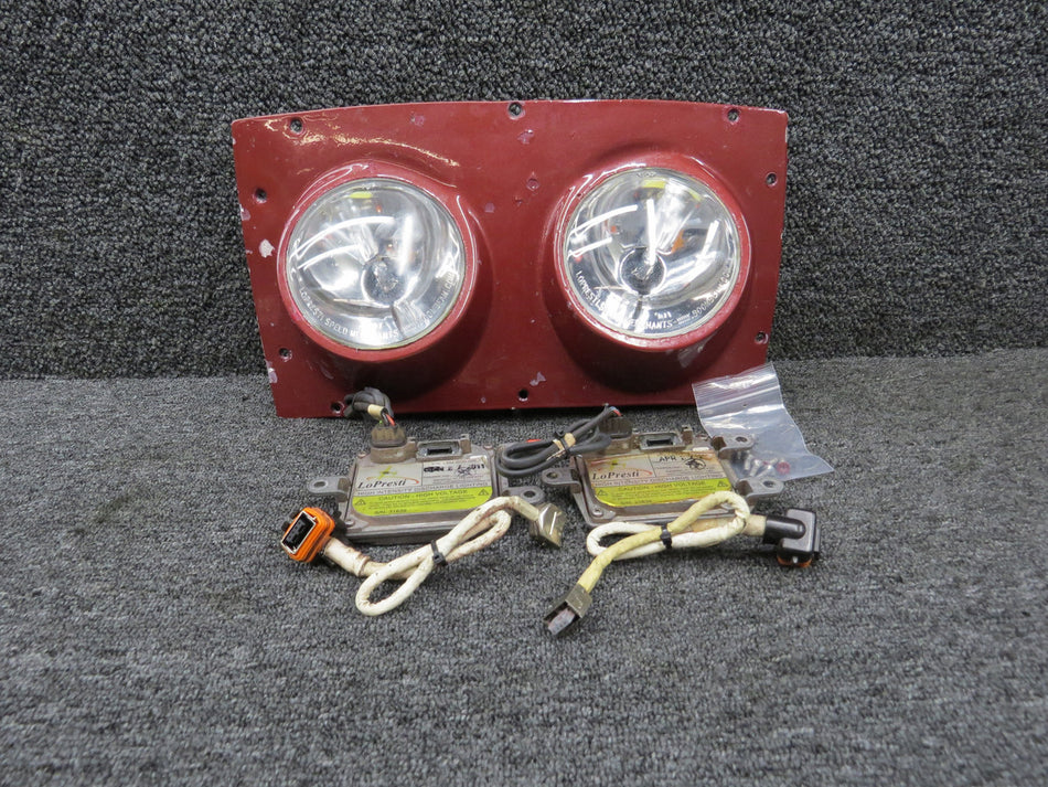 LSM-SCD-009-1, 1252007-2 Cessna P210N LoPresti HID Landing Lights with Cover