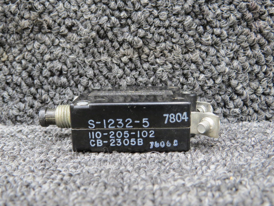 S-1232-5 Wood Electric Circuit Breaker