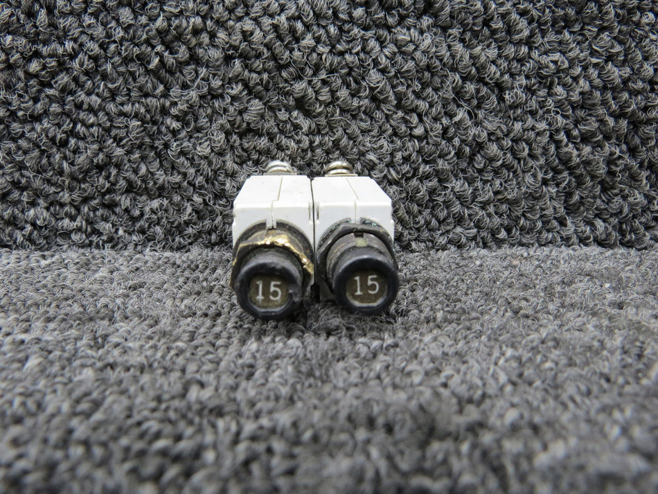 7277-2-15 Klixon Breaker Set of 2 (Amps: 15)