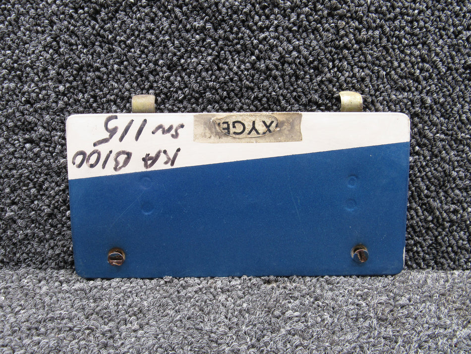 50-560019-19 Beechcraft KA-B100 Oxygen Recharge Access Door Assembly