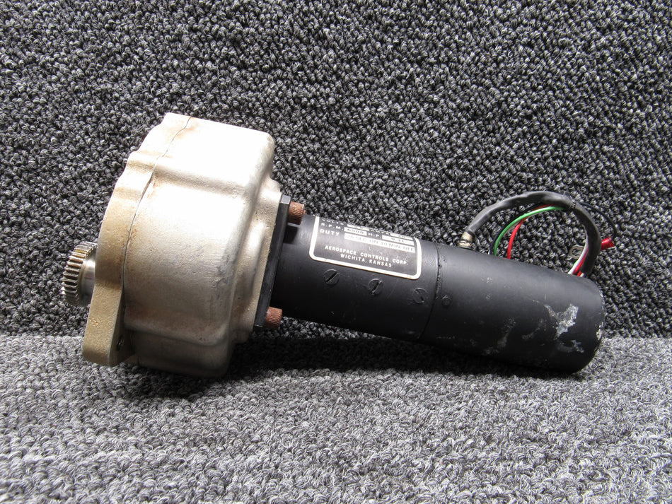 9910002-3 Aero Space Controls DC Motor with Reduction Unit (26V) (20Amps)