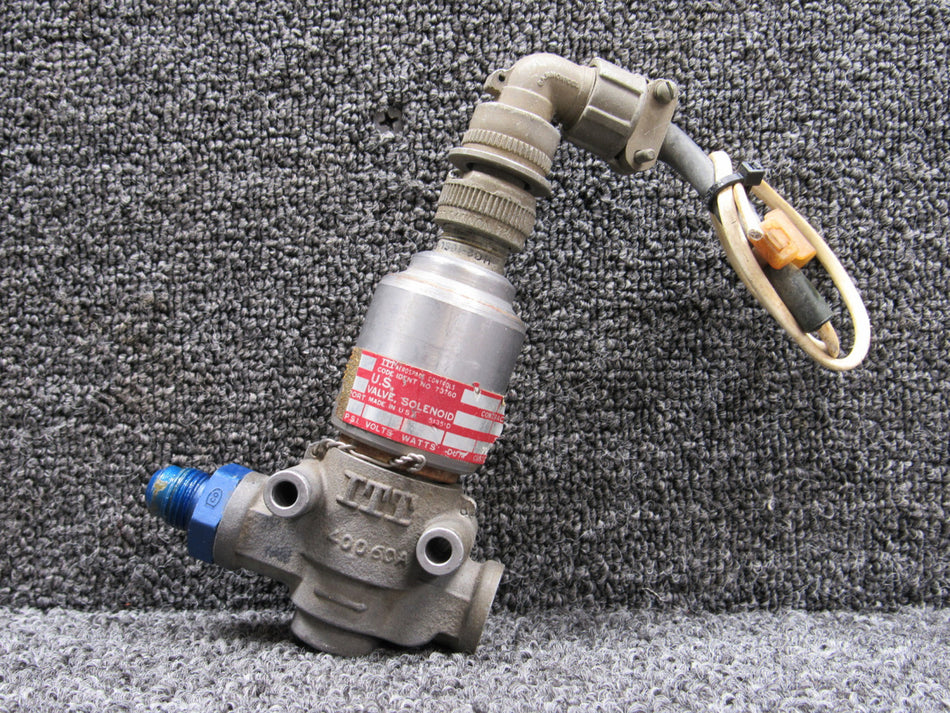 9912013-1 ITT Aerospace Solenoid Actuator Motive Fuel Shutoff Valve