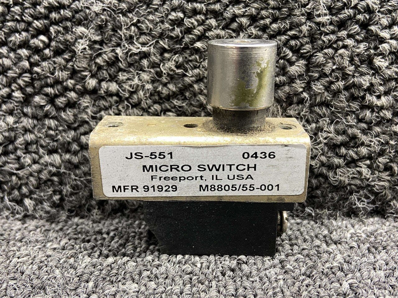 バッチ 91929 (Alt: JS-551) Bell 206B Floor Transmat Microswitch – BAS